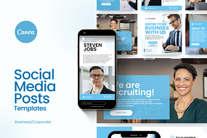 Social Media Post Canva Templates