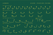 Tanglevine Script Font, a Handwritten Font by Lilithcollageart (Thumbnail 8 of 10)