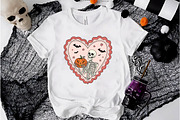 Halloween Skull Heart Frame Png, an Illustration by Dream Creation (Thumbnail 2 of 5)