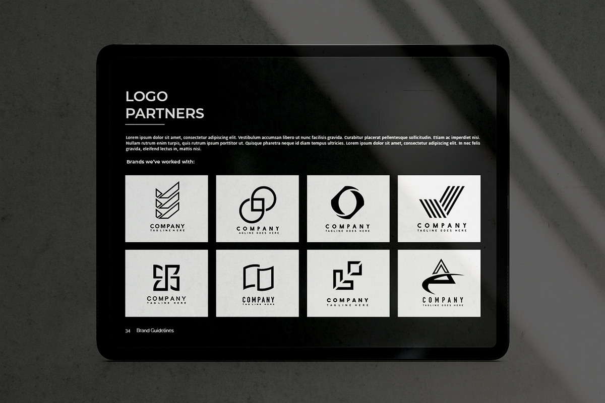 Brand Guidelines, a Brochure Template by Analogi Studio (Photo 12 of 20)