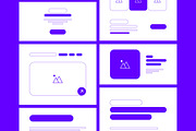 Header Footer Wireframe UX Design, a Wireframe Template by ContestDesign (Thumbnail 3 of 3)