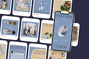 Wellness IG Canva Pack: 90+ Posts, a Social Media Template by Glow Muse Studio (Thumbnail 2 of 9)