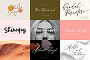 Handwritten Font Bundle Vol 1, a Script Font by etigletters (Thumbnail 3 of 5)