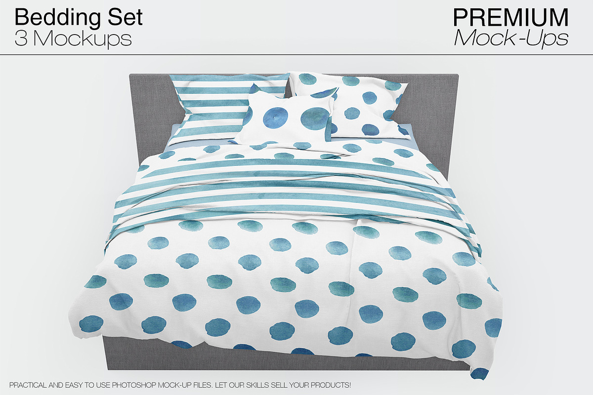 Bed Linens Bundle - 30 Mockups, an Apparel Mockup by mock-ups (Photo 22 of 35)