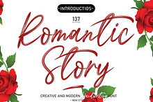 Romantic Story | Script Font