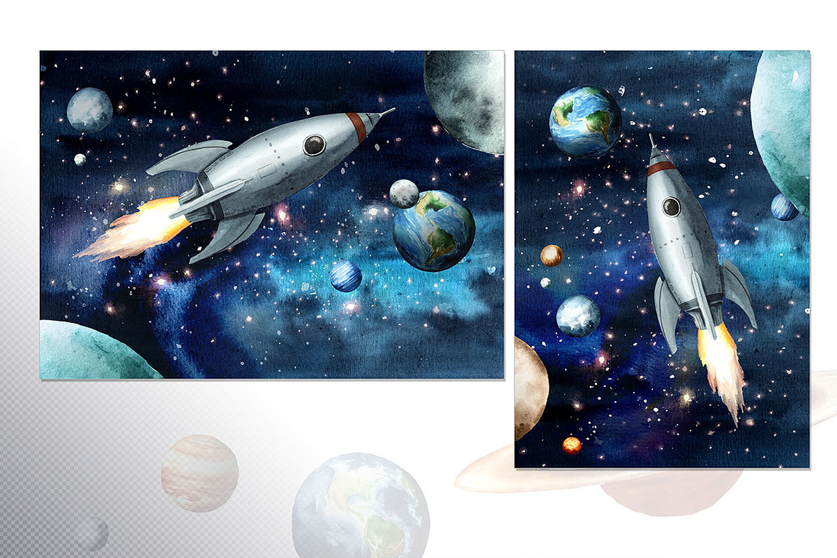 Mysterious Cosmos, an Illustration by Daria Ustiugova (Photo 17 of 27)