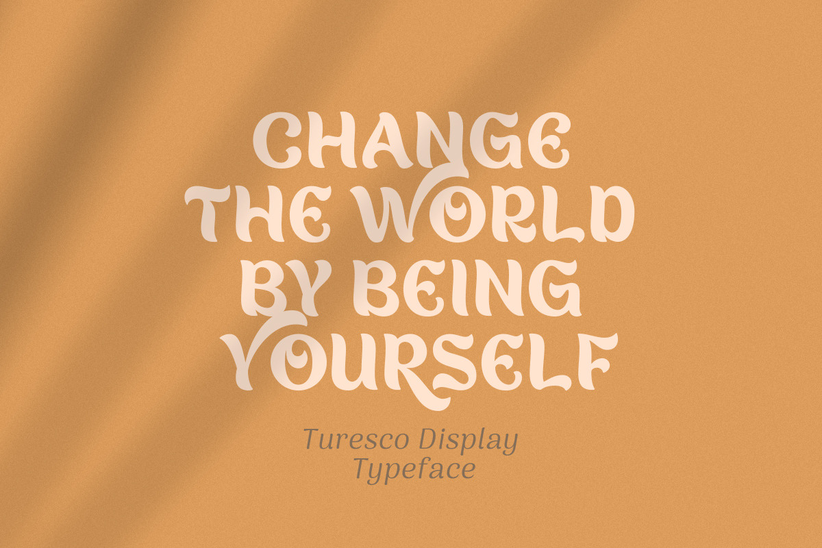 Turesco Display, a Font by Letterhend Studio (Photo 4 of 9)