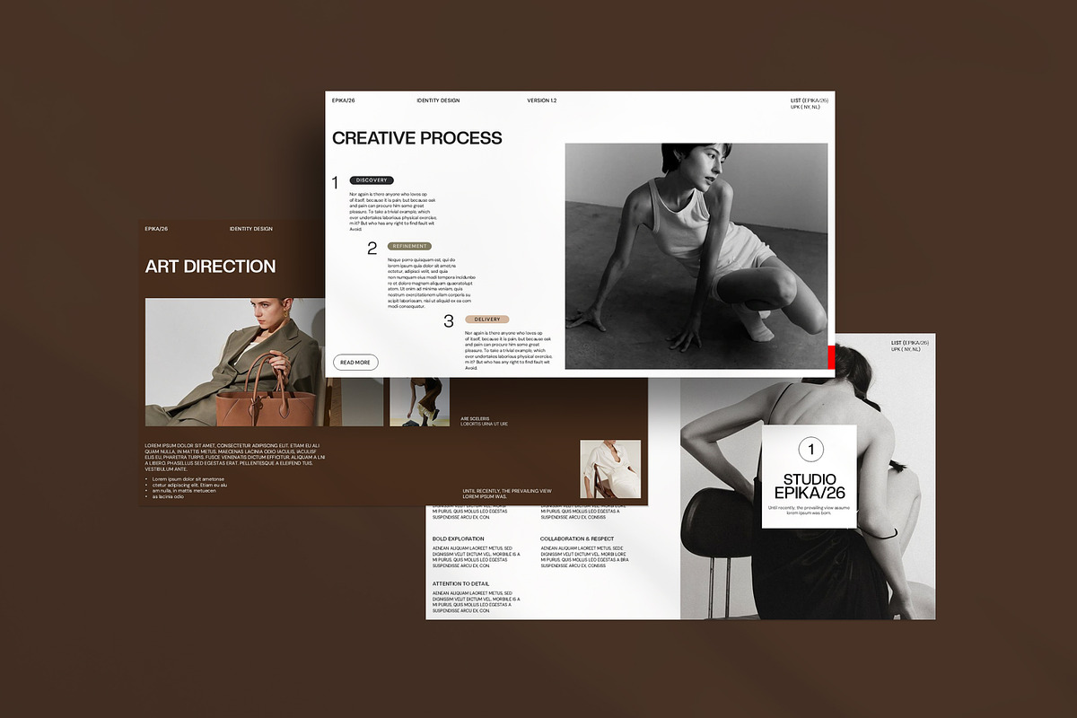 Epika/26 & Cross Art Director, a Presentation Template by CreativexGenius (Photo 3 of 11)