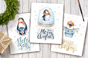 Watercolour penguins, a Decorative Illustration by Peace ART (Thumbnail 4 of 4)