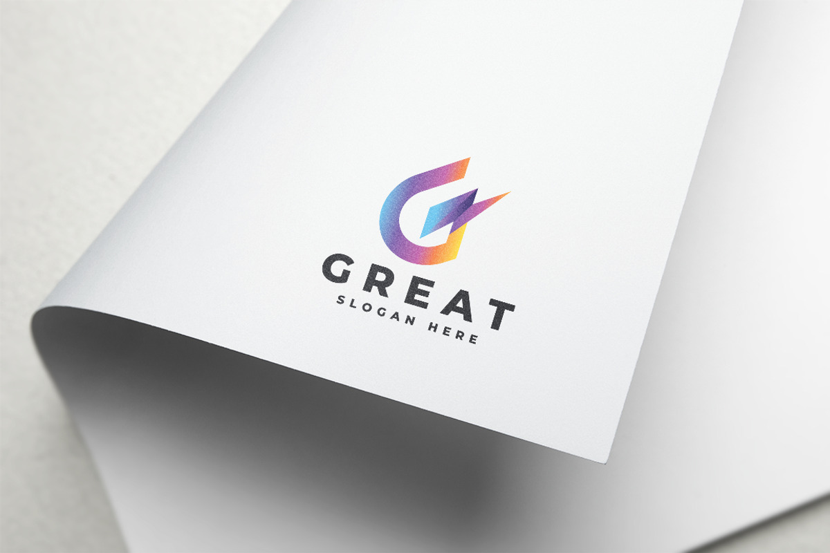 Great Letter G Abstract Logo, a Branding & Logo Template by Design_Planet (Photo 2 of 2)