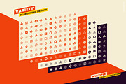96 Logo Marks & Geometric Shapes, a Branding & Logo Template by Samolevsky (Thumbnail 2 of 24)
