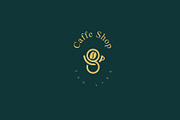 20 Cafe & Restaurent Logo Bundle, a Branding & Logo Template by CraftingStudio (Thumbnail 9 of 11)