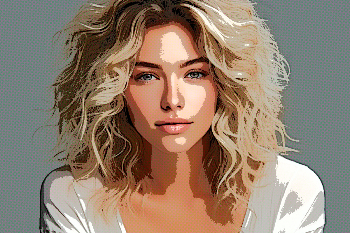 Comic Book Portrait Photo Effect, a Brushes & More by studiogstock (Photo 1 of 2)