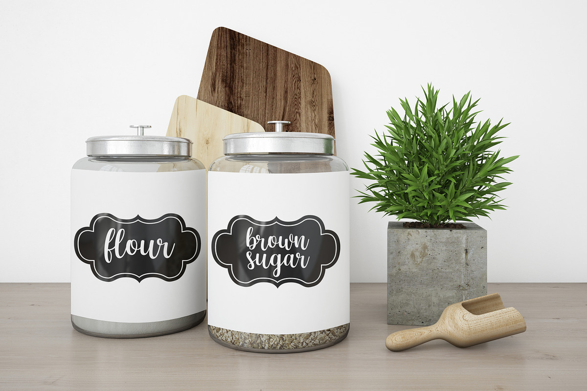 82 Kitchen Quotes and Labels, an Object Graphic by Peachycottoncandy (Photo 6 of 7)