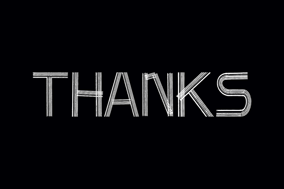 streak font, a Sans Serif Font by artditiastd (Photo 3 of 3)