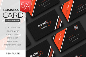 Premium Feel Business Card - V.21