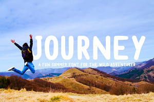 Journey - Handmade Font