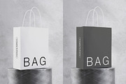 Paper Bag Mockup PSD, a Packaging Mockup by Feel This (Thumbnail 1 of 2)
