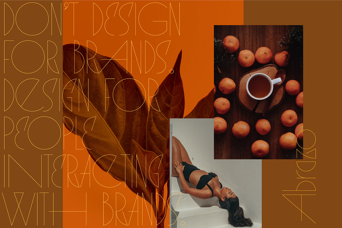 Abrazo - modern sans serif font, a Sans Serif Font by Anna Zakharchenko (Photo 8 of 15)