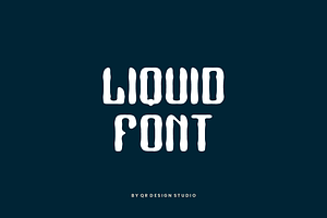 Brogena - Wave & Liquid Font