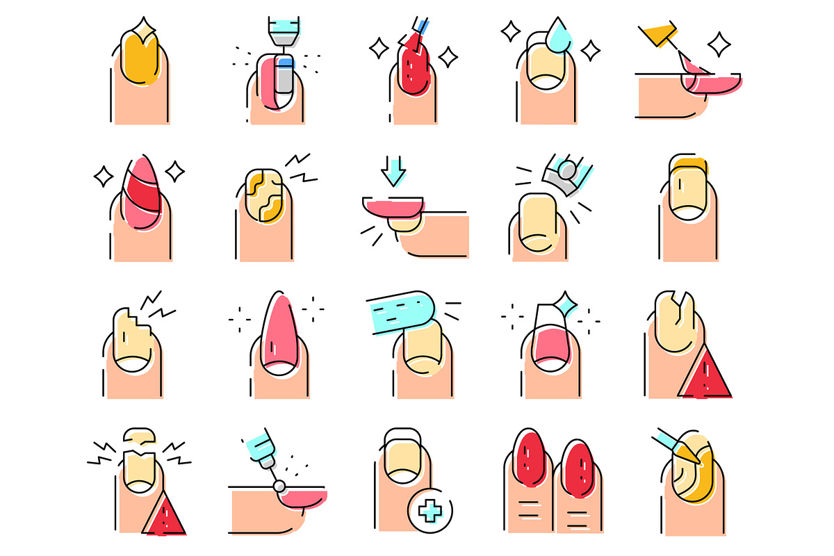 Manicure and pedicure nail care, an Object Graphic by pikepicture (Photo 2 of 3)