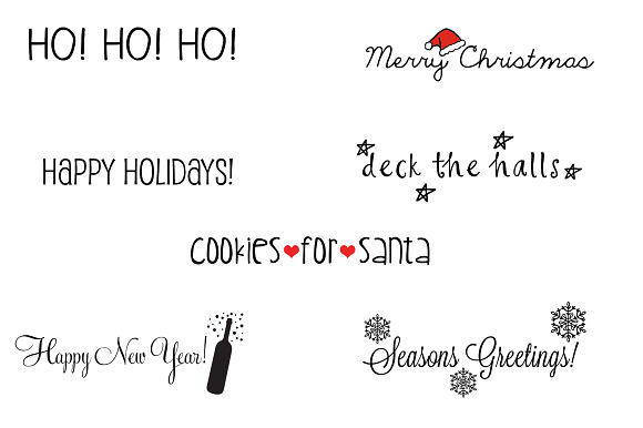 Holiday Photo Overlays preview 3