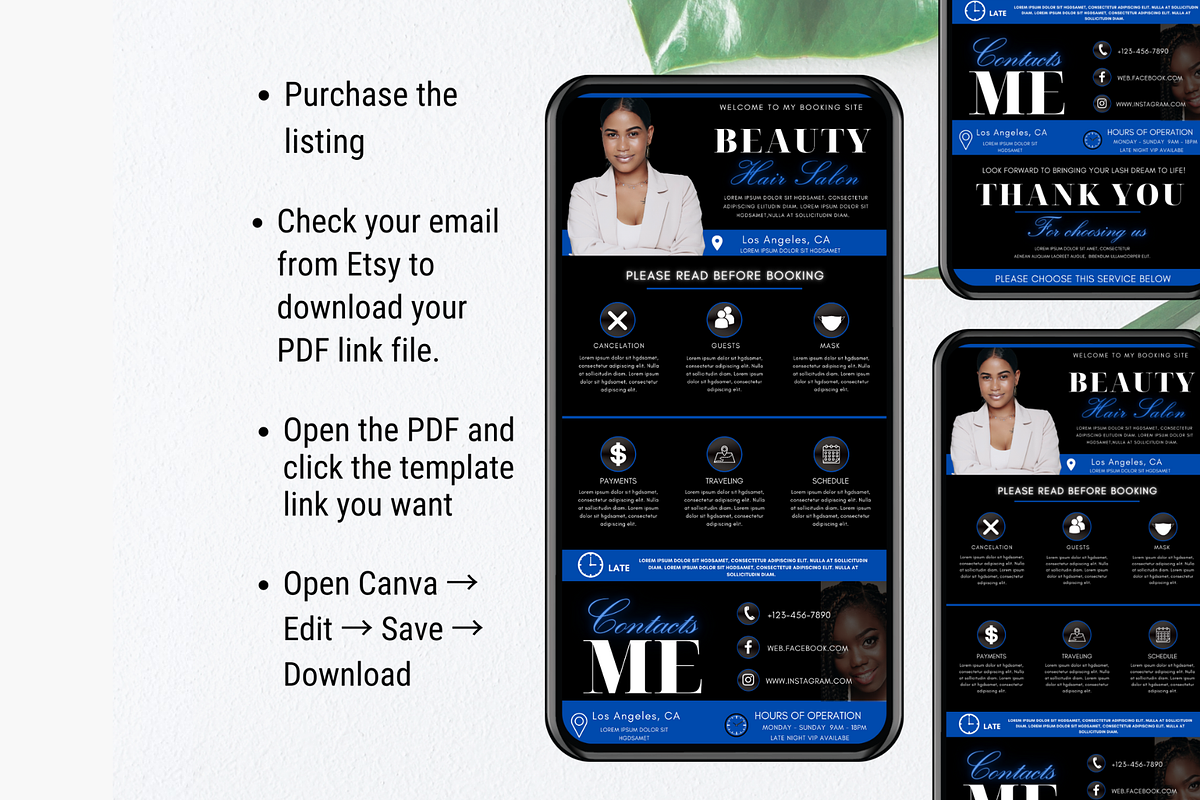 Acuity Scheduling Template, a Templates & Theme by TimCanvaTemplate (Photo 5 of 5)