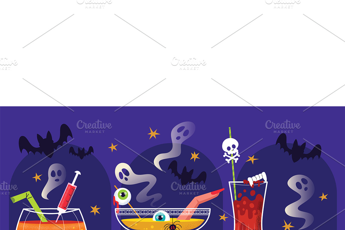 Spooky Halloween Cocktail Collection, an Object Graphic by MISS CHATZ (Photo 3 of 3)