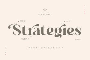 Regal - Curving Stylish Font