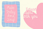 Lemon Frost  Playful Font TRIO, a Handwritten Font by AnMark (Thumbnail 5 of 17)