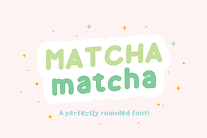 Matcha Matcha Font