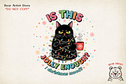 Funny Christmas Humor PNG Bundle, a Seasonal Illustration by GlitterCraft (Thumbnail 18 of 101)