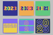 Vector card 2023 Happy New Year, an Object Graphic by KartInnka (Thumbnail 3 of 5)