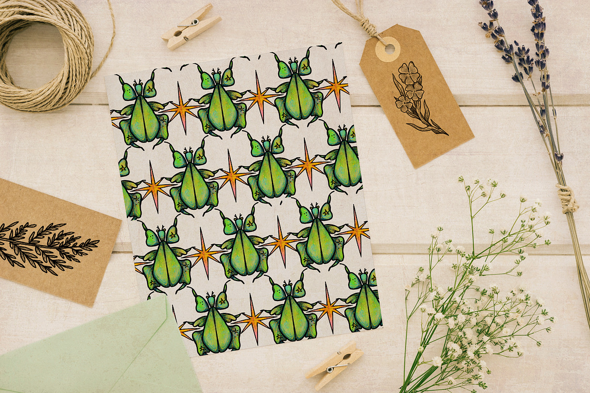 Decorative Bugs | Hand-drawn Bettles, an Animal Illustration by Ink Stories (Photo 18 of 28)