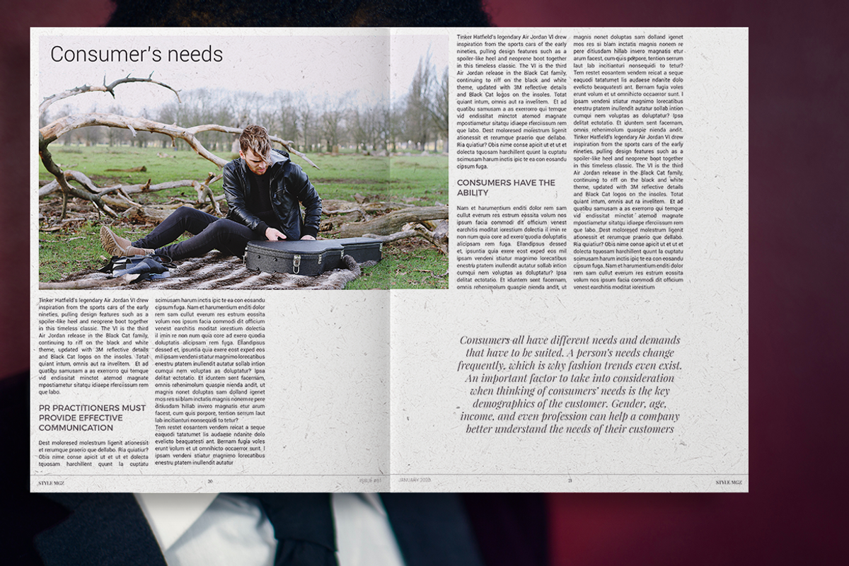 Style - fashion magazine, a Magazine Template by Boris Cupac (Photo 12 of 25)