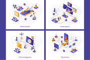 Isometric Concept Illustration Kit, a Templates & Theme by alexdndz (Thumbnail 24 of 26)