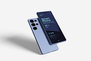 Smartphone Mockup Set for App and UI, a Product Mockup by bimockup (Thumbnail 5 of 6)
