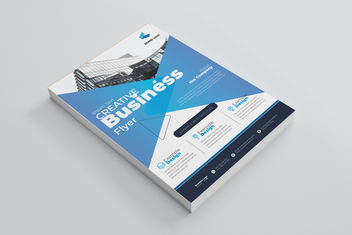 Creative Business Flyer, a Flyer Template by Creative-Lab (Photo 2 of 2)