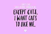 Cat In My Head, a Font by funderful (Thumbnail 3 of 10)