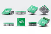 Shoe Boxes Mock-Up Bundle, a Packaging Mockup by DesignRushMarket (Thumbnail 2 of 14)