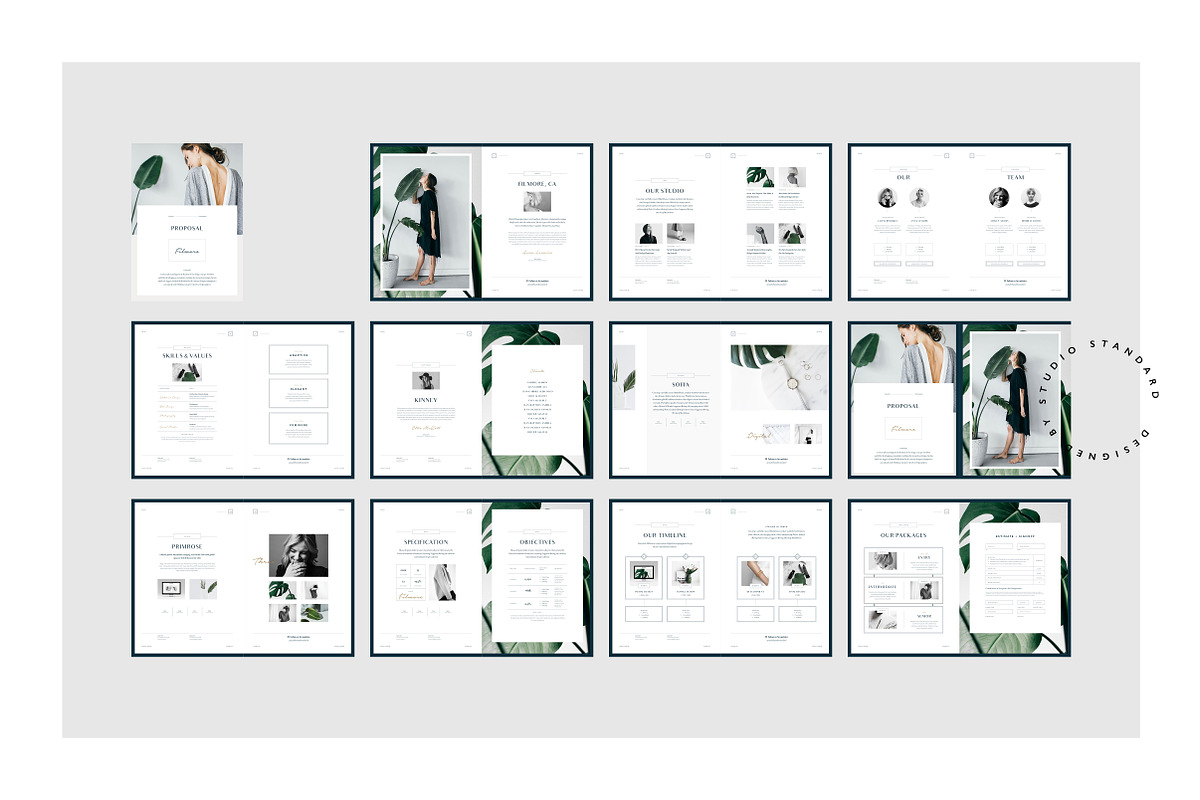Filmore Fashion Proposal, a Brochure Template by Studio Standard (Photo 11 of 11)