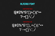 Alterio || Modern Display Font, a Symbol Font by Analogous (Thumbnail 14 of 15)