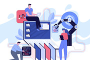 Development and software programming, a Technology Illustration by IcoMaker (Thumbnail 9 of 10)