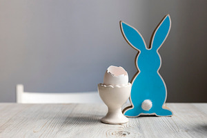 Minimalist Easter decor featuring a, a Holiday Photo by Imaginarium