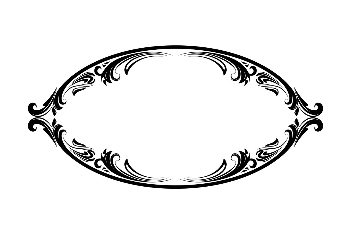 Elegant Oval Ornament Frame Bundle, an Illustration by jahid234 (Photo 29 of 31)