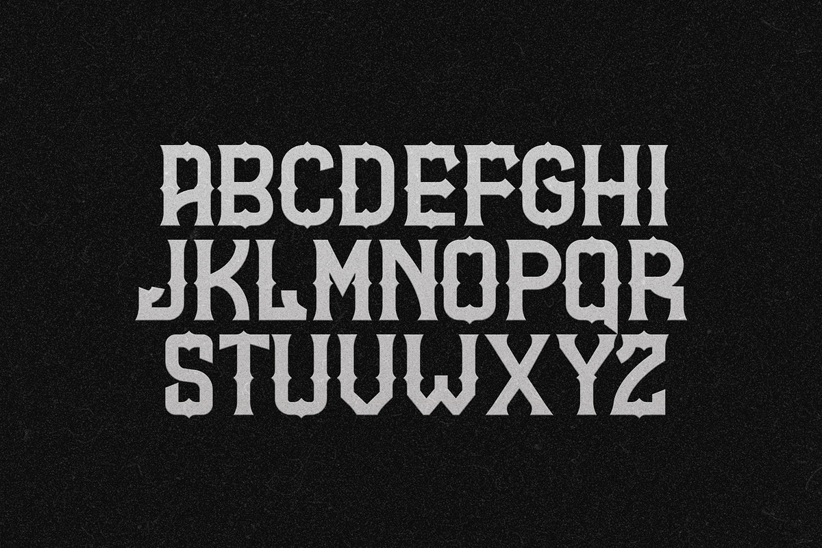 Gates - Typeface, a Font by Ideal Eksis (Photo 2 of 9)