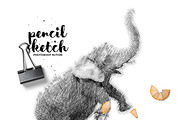 Pencil Sketch Photoshop Action preview 2