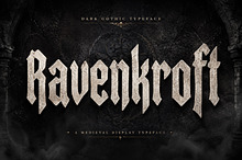 Ravenkroft — Gothic Blackletter Font