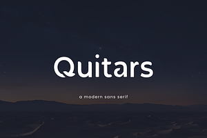 Quitars Modern Sans Serif