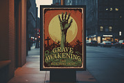 Graveyard Wind label font, a Blackletter Font by VozzyStock (Thumbnail 5 of 5)